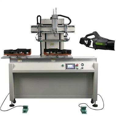 เครื่องพิมพ์หน้าจอขนาดใหญ่กึ่งอัตโนมัติ